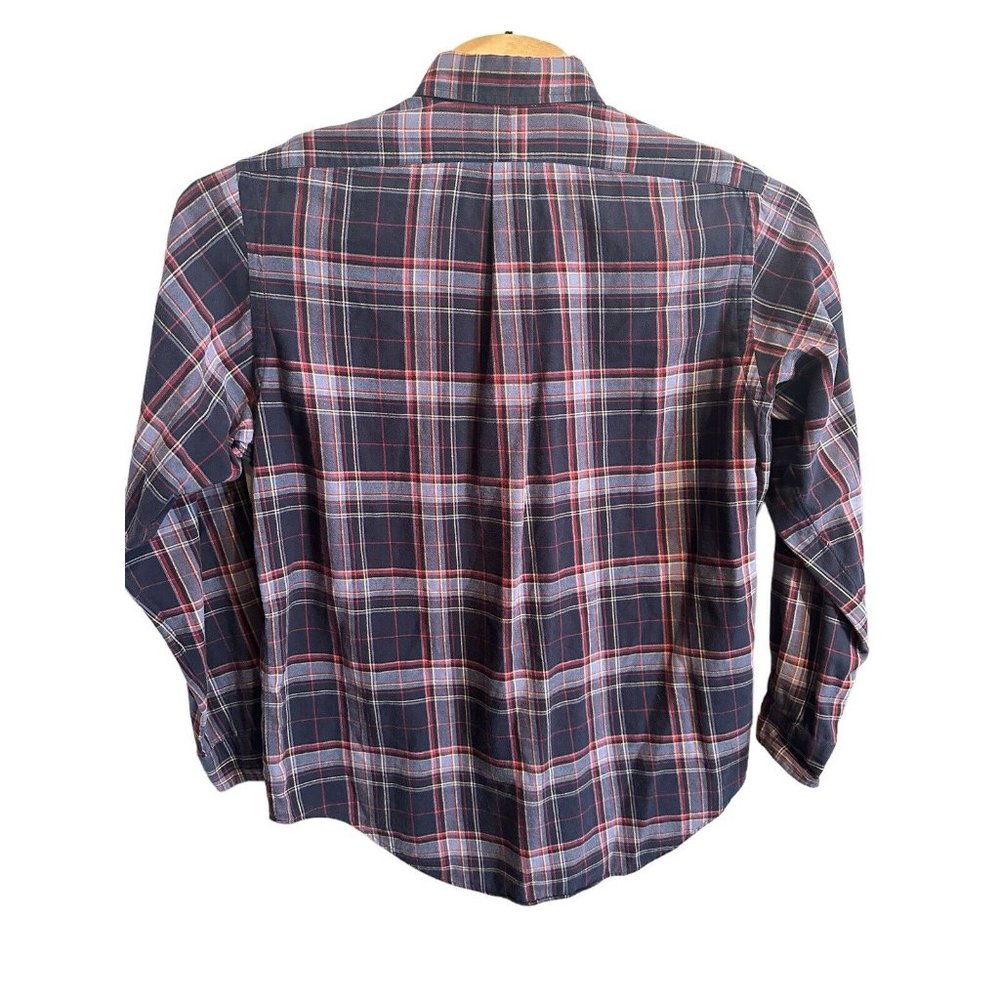 Ralph Lauren Lightweight Flannel Plaid Button Down Men's Large Long Sleeve - Picture 2 of 4